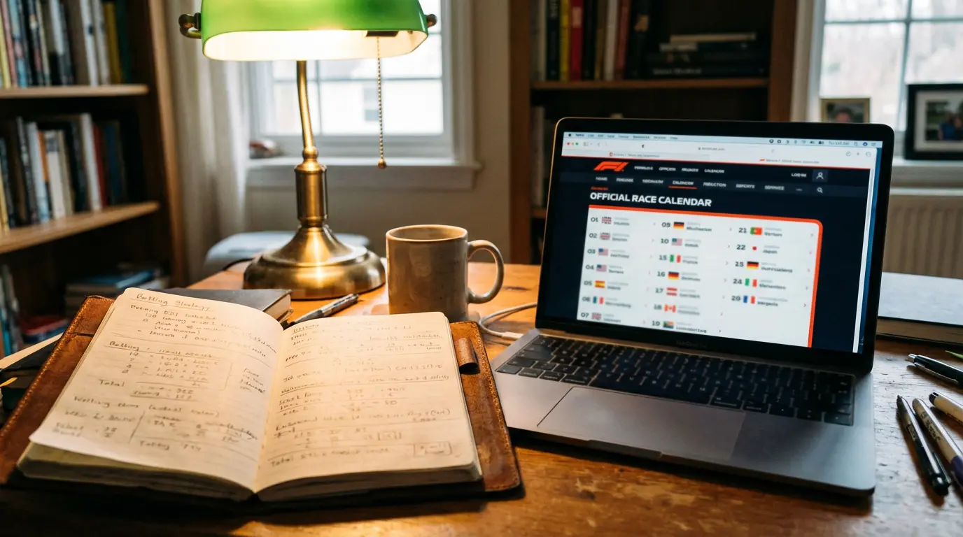 Gestión de bankroll en F1: 24 carreras exigen disciplina financiera